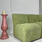 - Green Corduroy Lounge Chair - Four Available