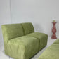 - Green Corduroy Lounge Chair - Four Available