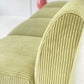 - Green Corduroy Lounge Chair - Four Available