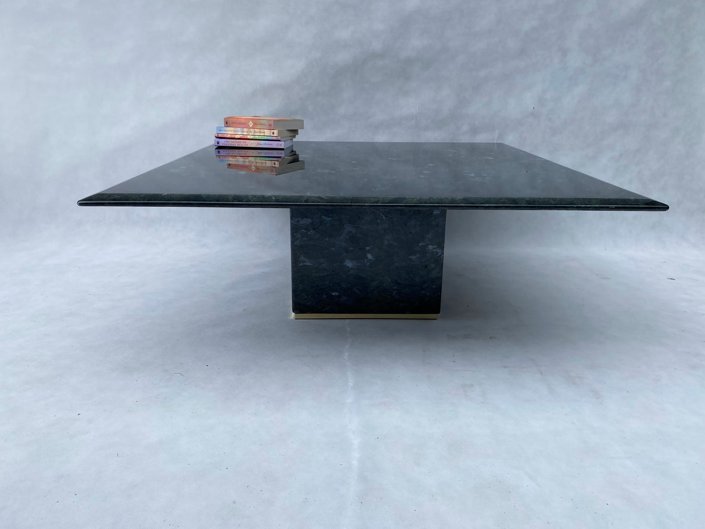 Large Square Labradorite Coffee Table