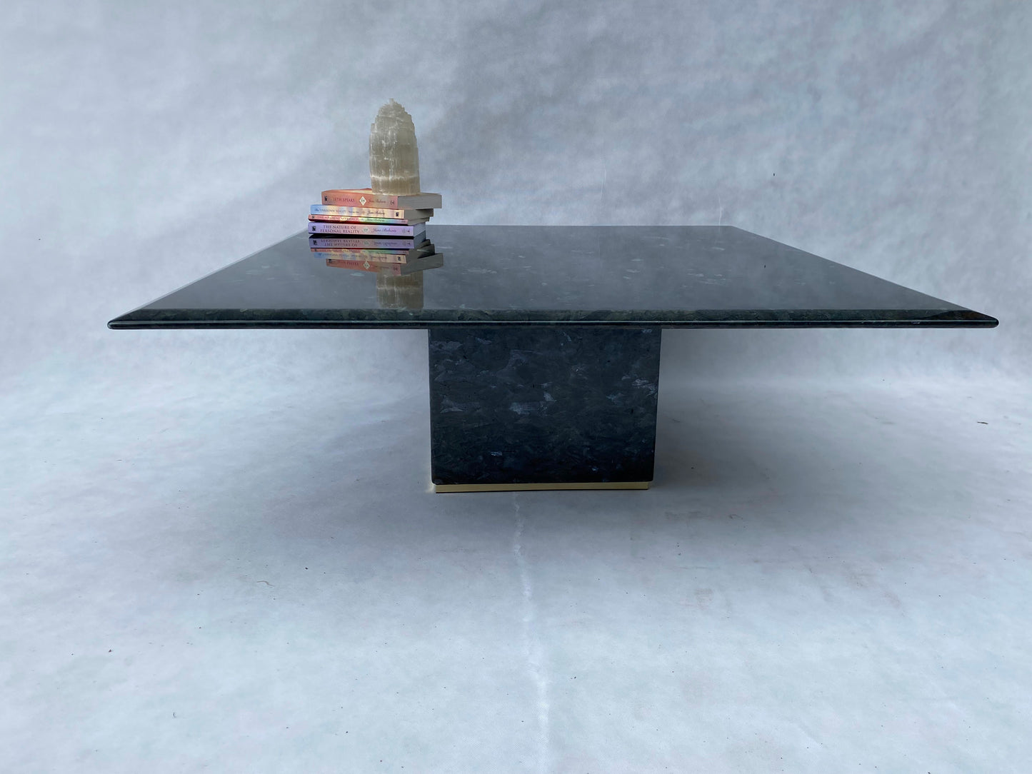 Large Square Labradorite Coffee Table