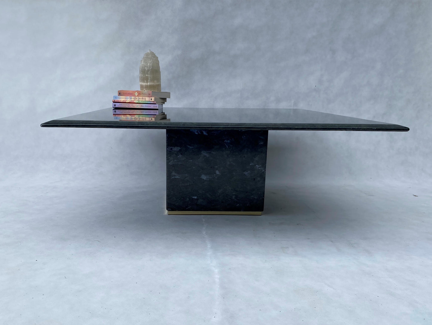 Large Square Labradorite Coffee Table