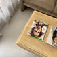 Vintage Italian Travertine Coffee table