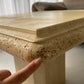 Vintage Italian Travertine Coffee table