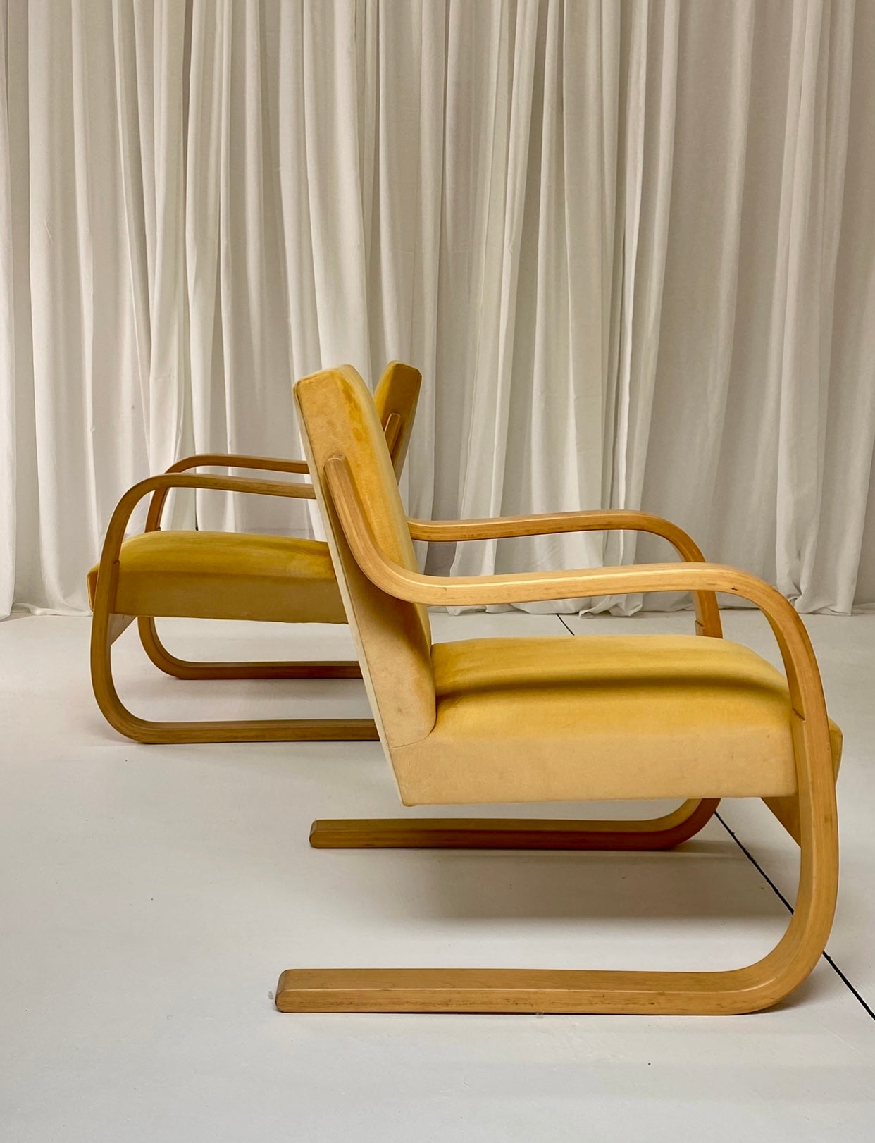 - Alvar Aalto for Artek Model 402 Armchairs- Two Available