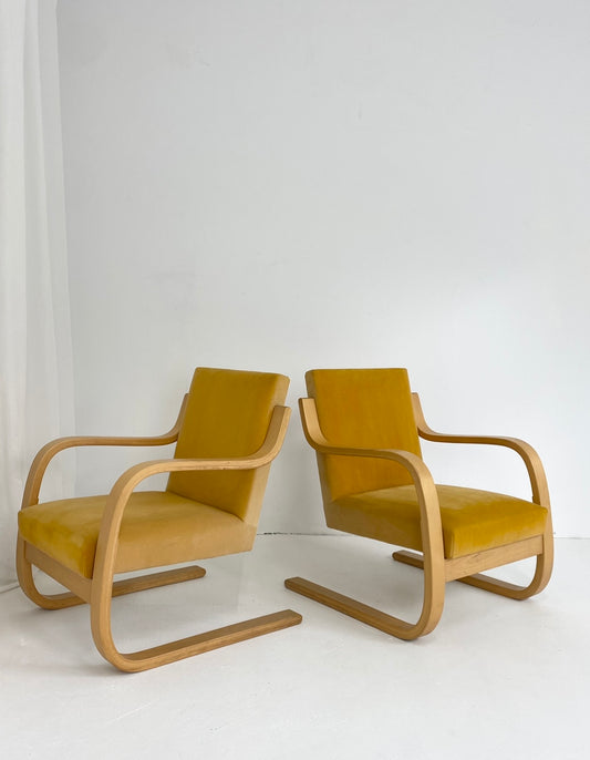 - Alvar Aalto for Artek Model 402 Armchairs- Two Available