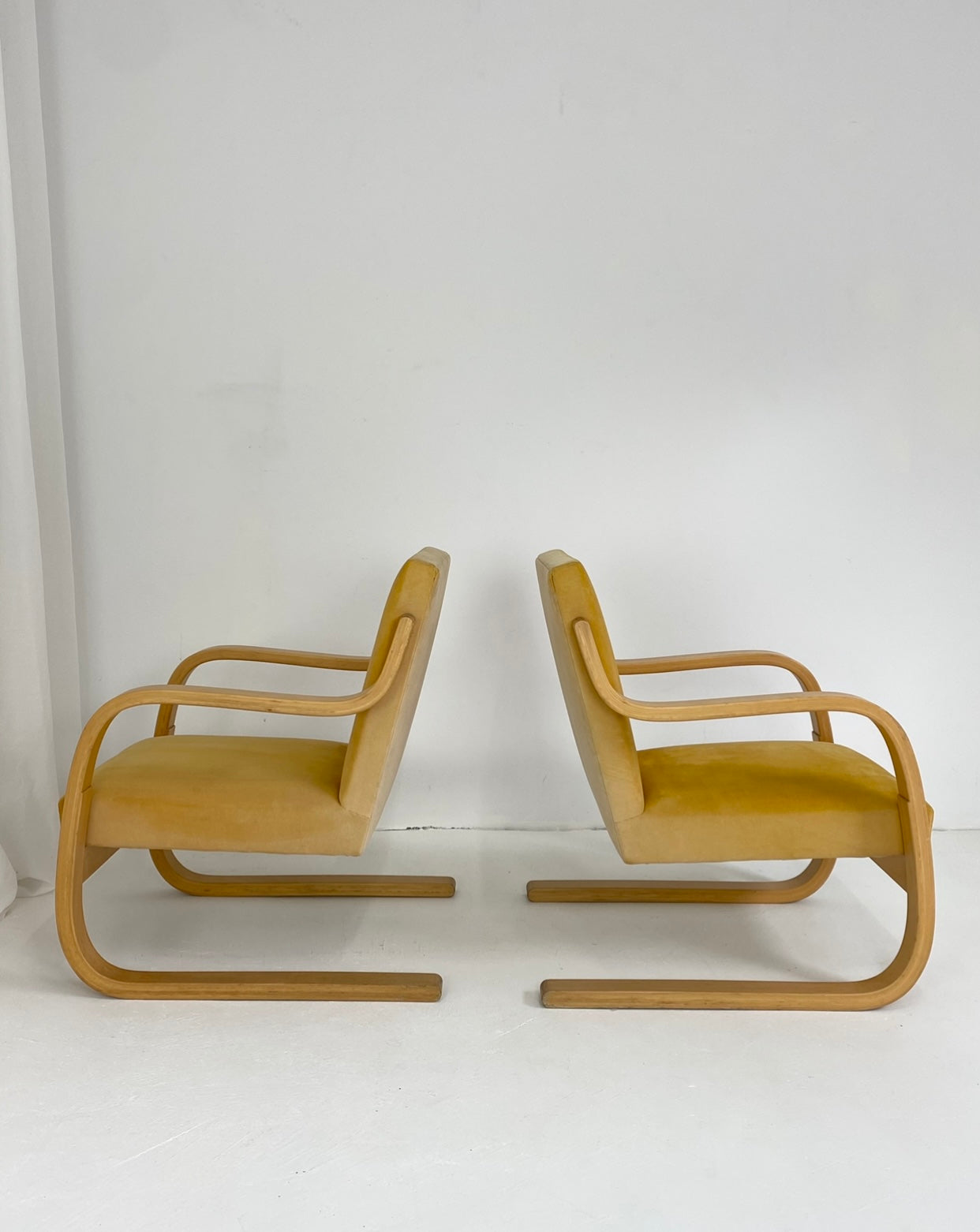- Alvar Aalto for Artek Model 402 Armchairs- Two Available