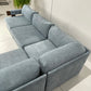 - Vintage Blue Jumbo Corduroy Sofa Set
