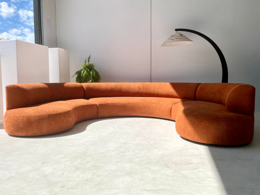 - Vintage Sectional Sofa