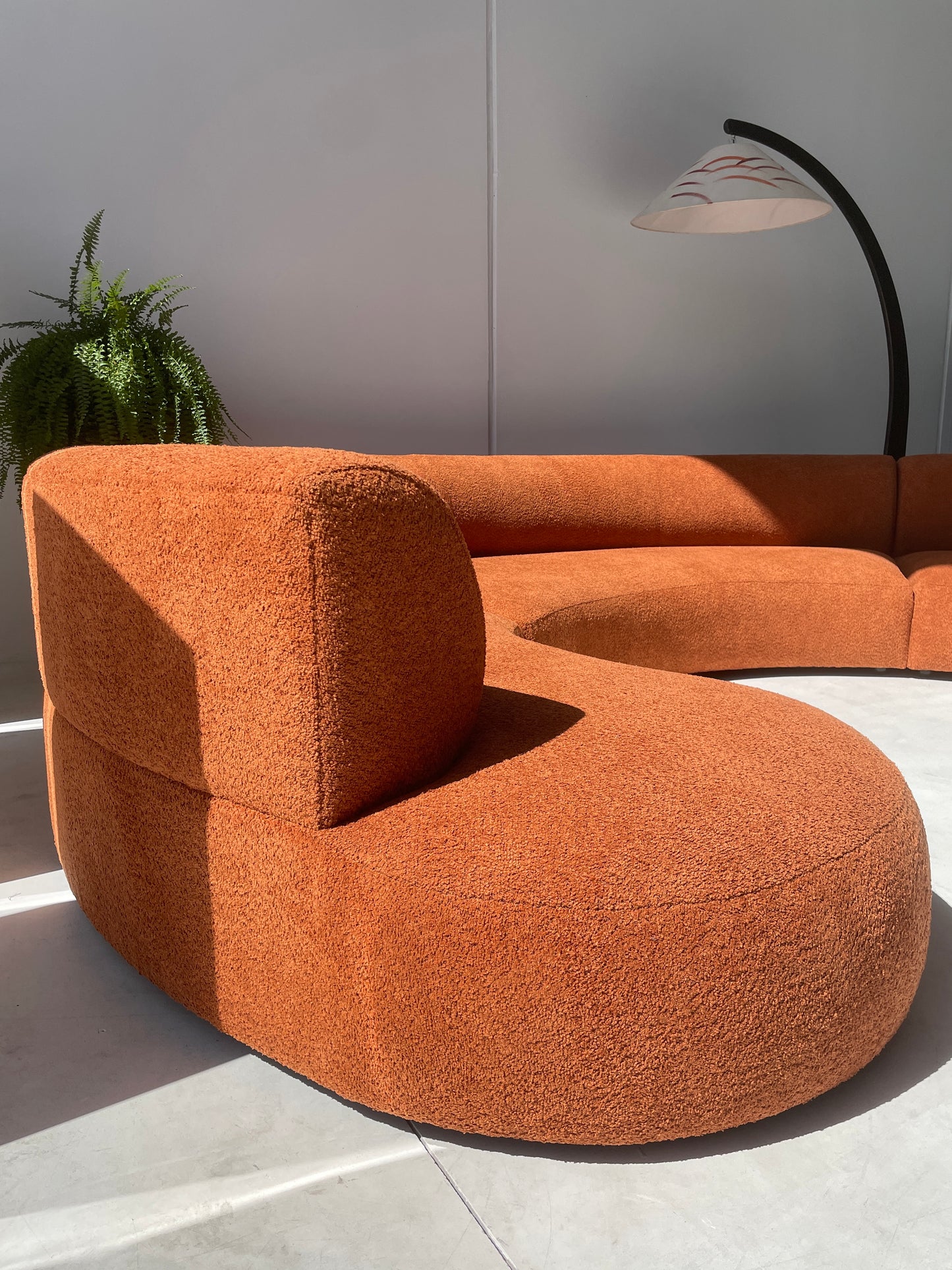 - Vintage Sectional Sofa