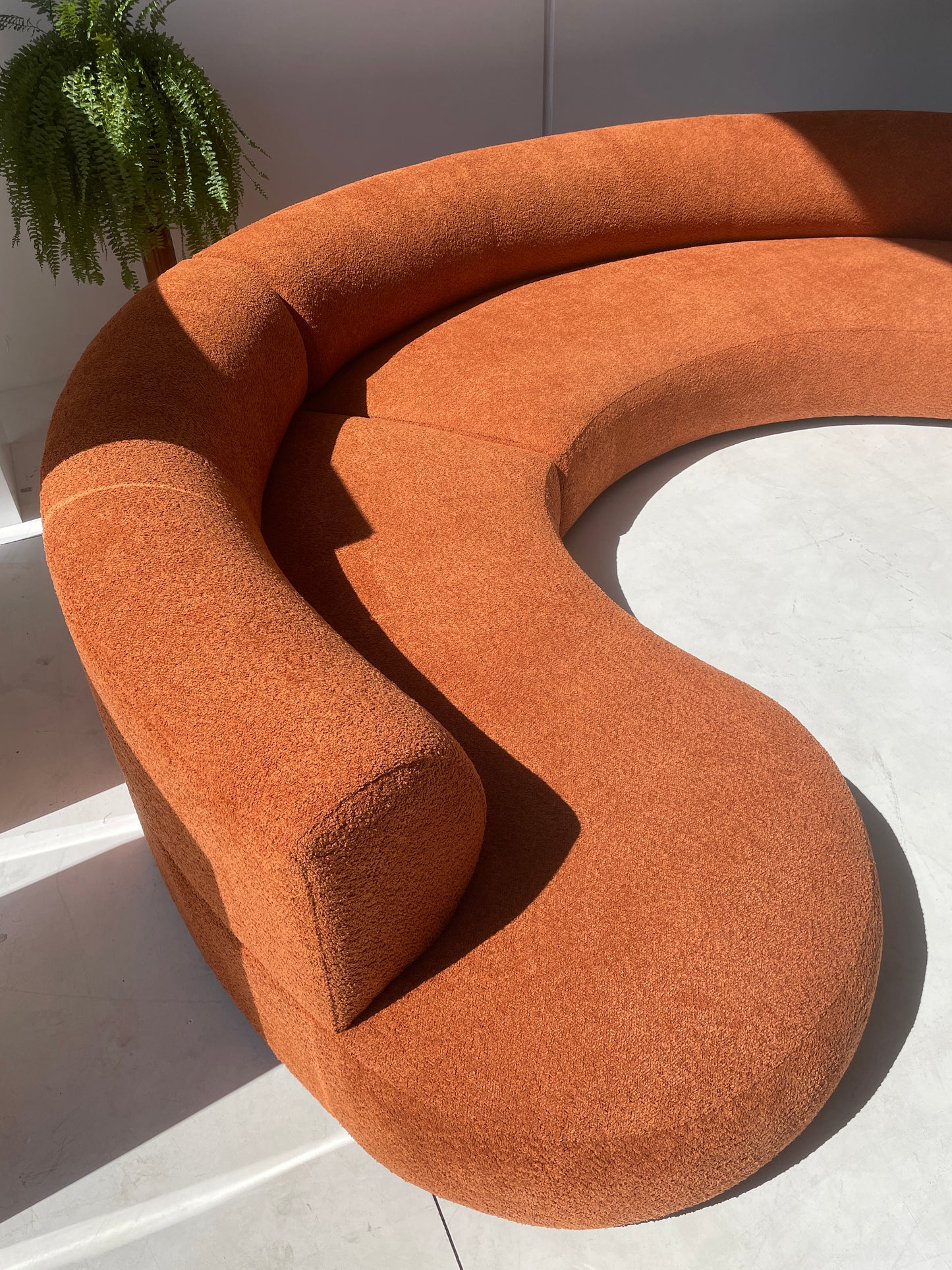 - Vintage Sectional Sofa