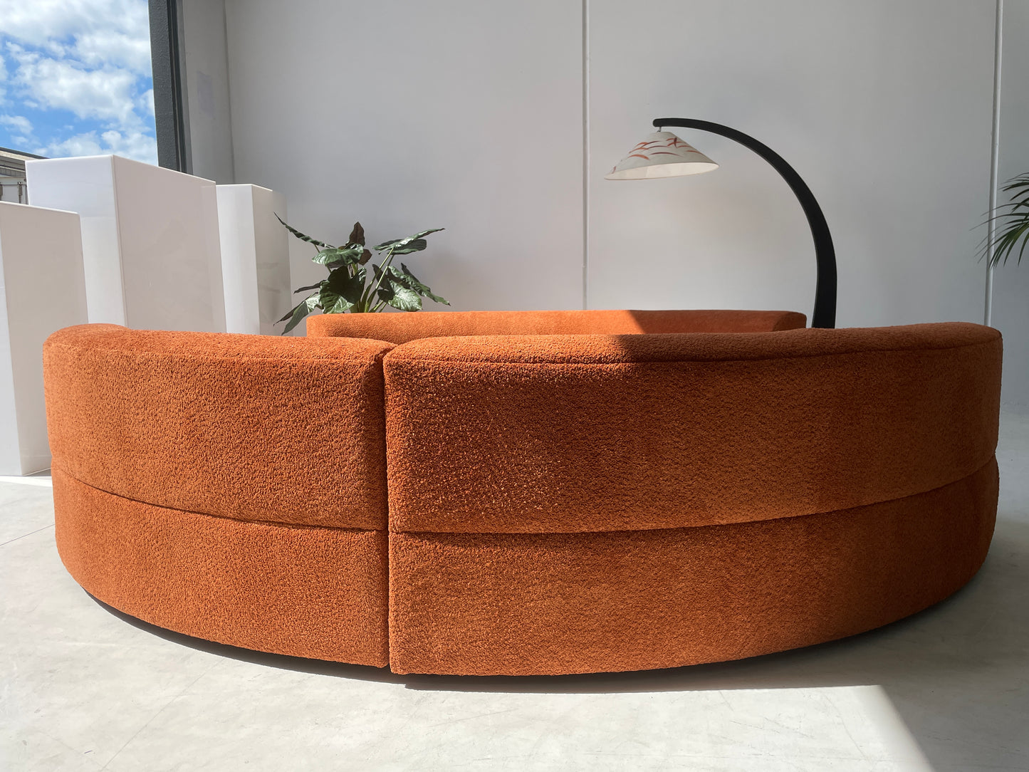 - Vintage Sectional Sofa