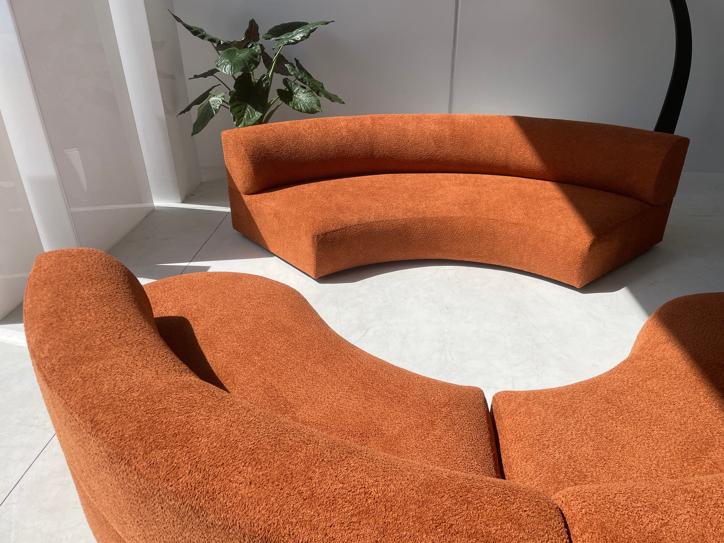 - Vintage Sectional Sofa