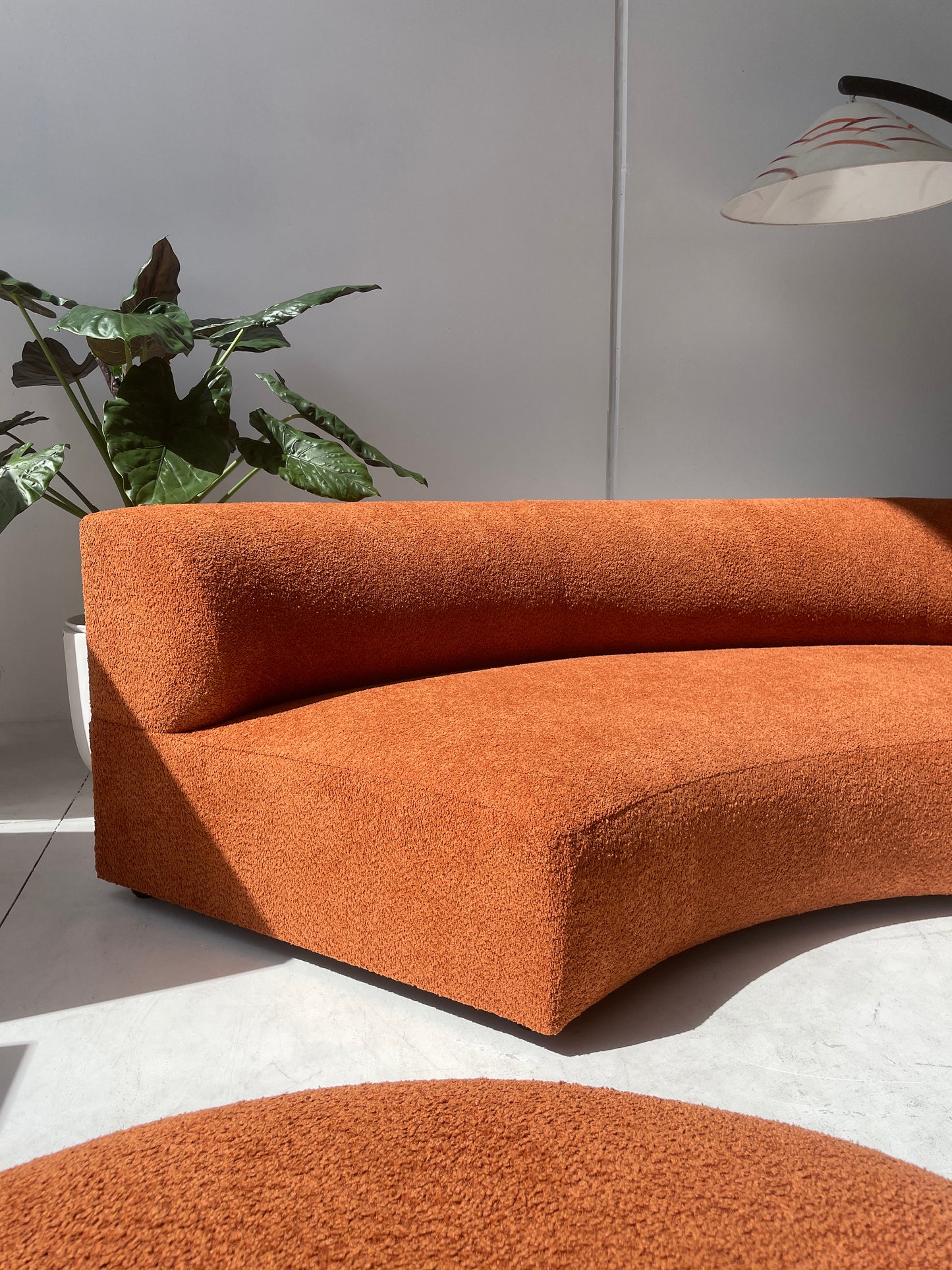 - Vintage Sectional Sofa