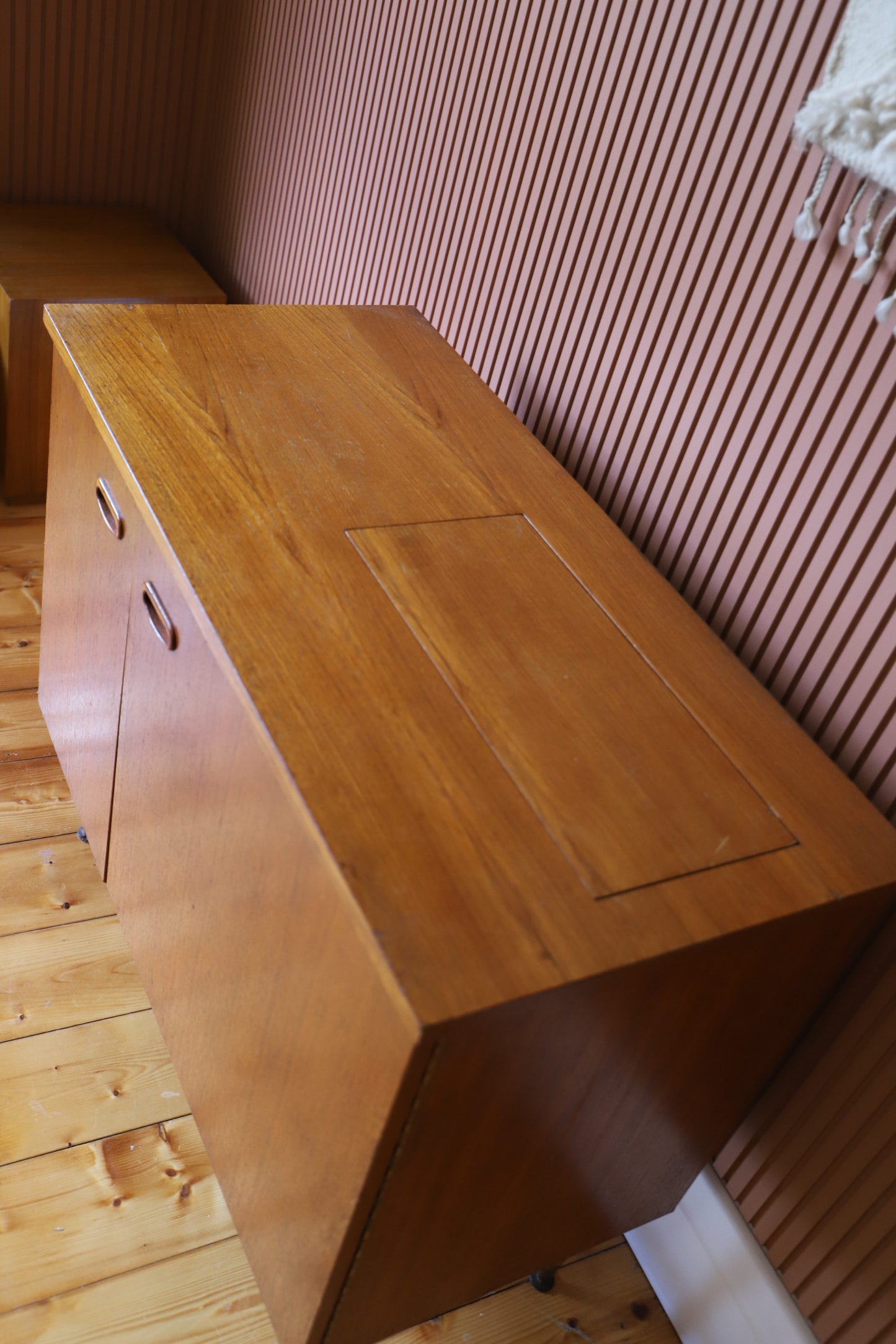 Mid Century Sewing Cabinet