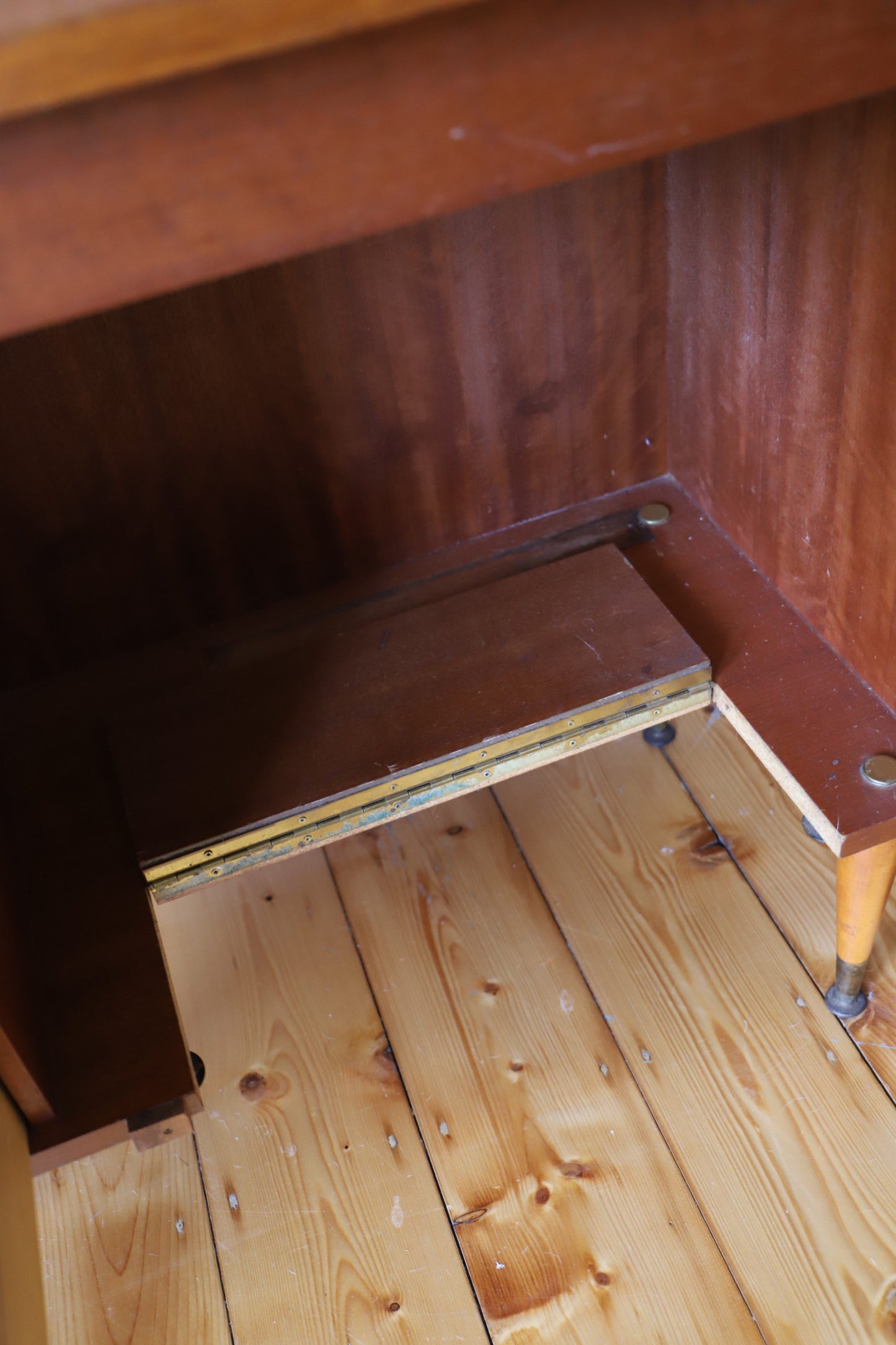 Mid Century Sewing Cabinet