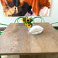 - Large Square Travertine Dining Table