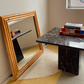 Vintage Bamboo Mirror
