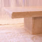 Travertine Coffee Table