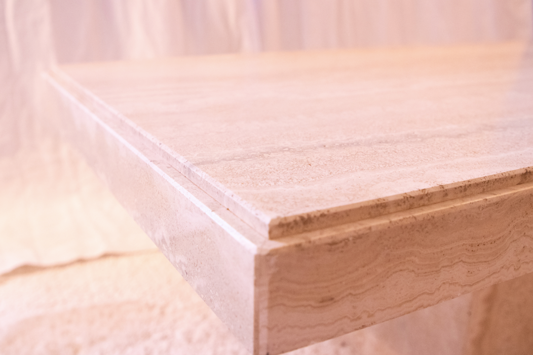 Travertine Coffee Table