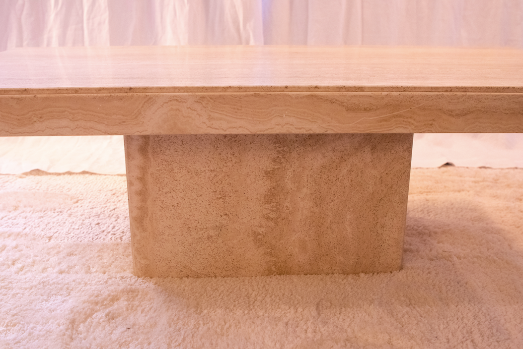 Travertine Coffee Table