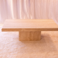 Travertine Coffee Table