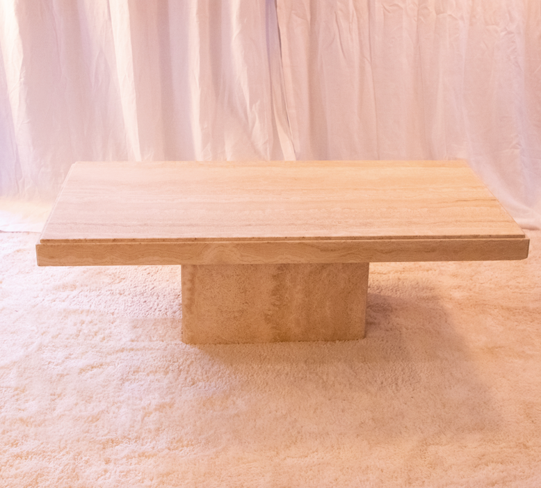 Travertine Coffee Table