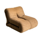 - Claudio Vagnoni for 1P, 'Pagru' Lounge Chair in Original Brow Fabric, 1960s