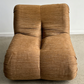 - Claudio Vagnoni for 1P, 'Pagru' Lounge Chair in Original Brow Fabric, 1960s