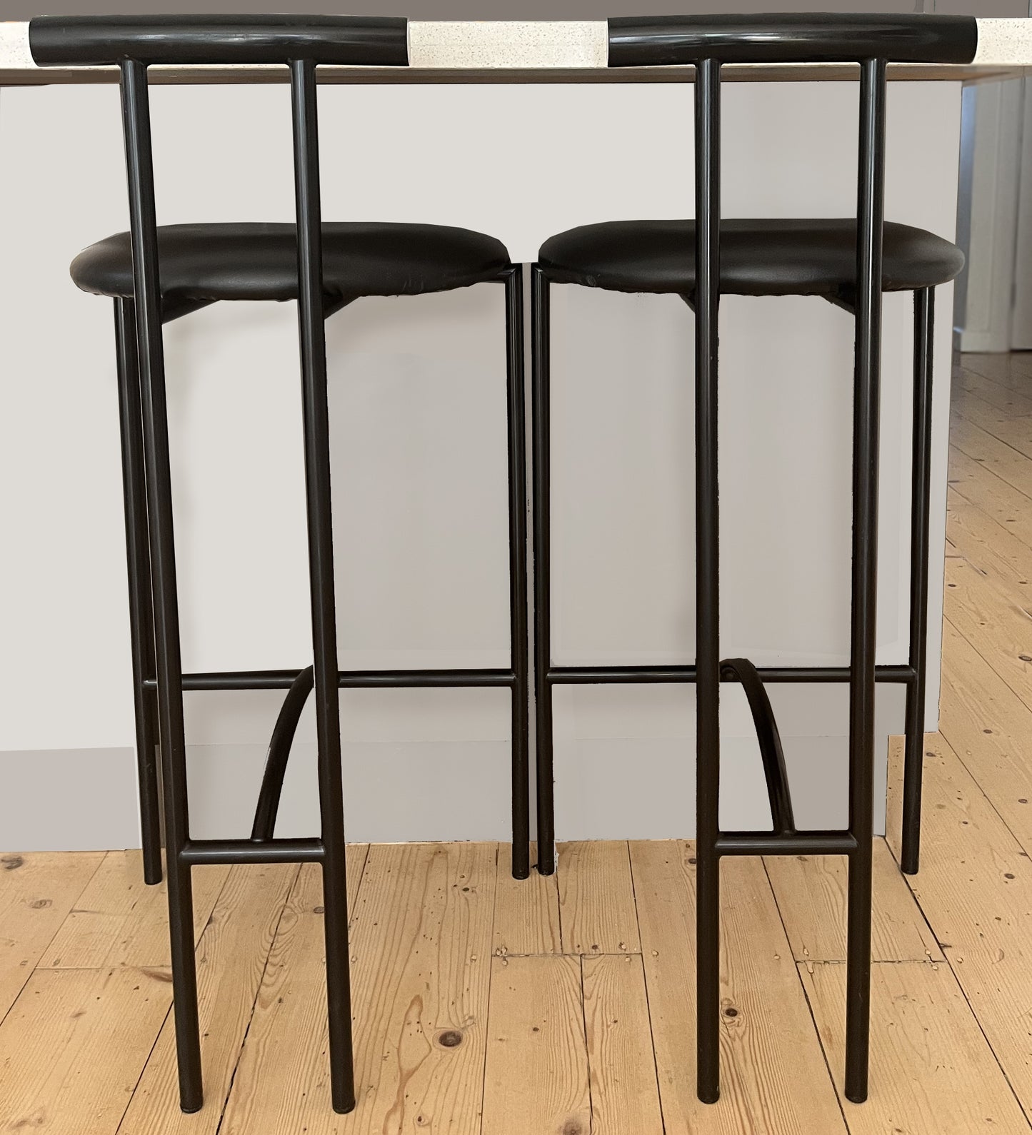 Pair of Italian ‘Tokyo' Stools by Kinsman for Bieffeplast, 1980s