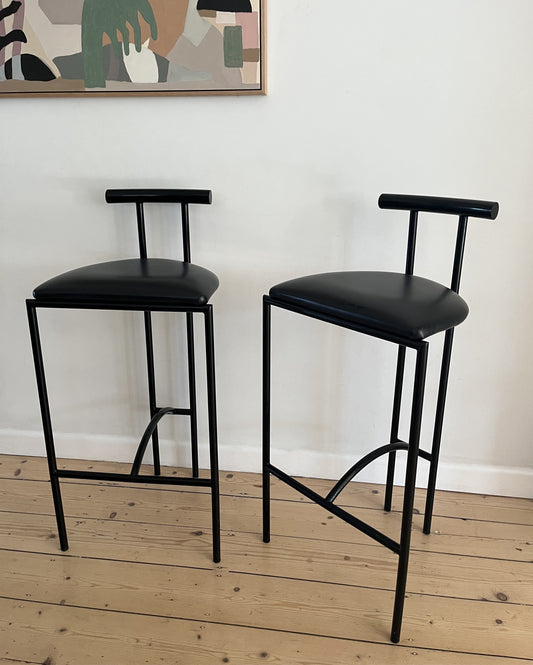Pair of Italian ‘Tokyo' Stools by Kinsman for Bieffeplast, 1980s