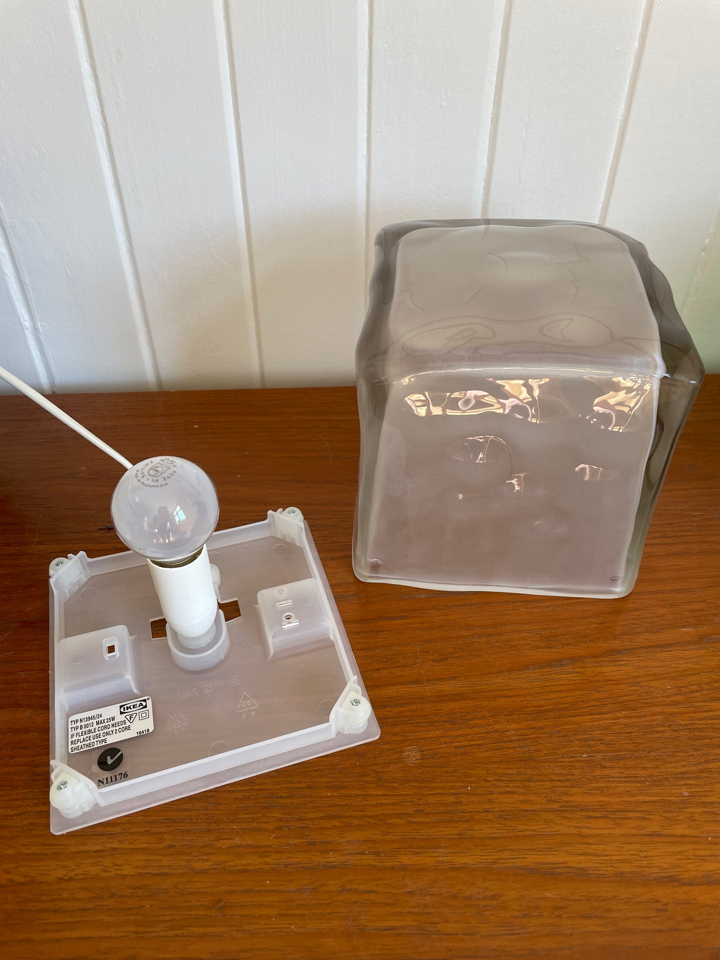 00s IKEA Iviken Ice Cube Lamp
