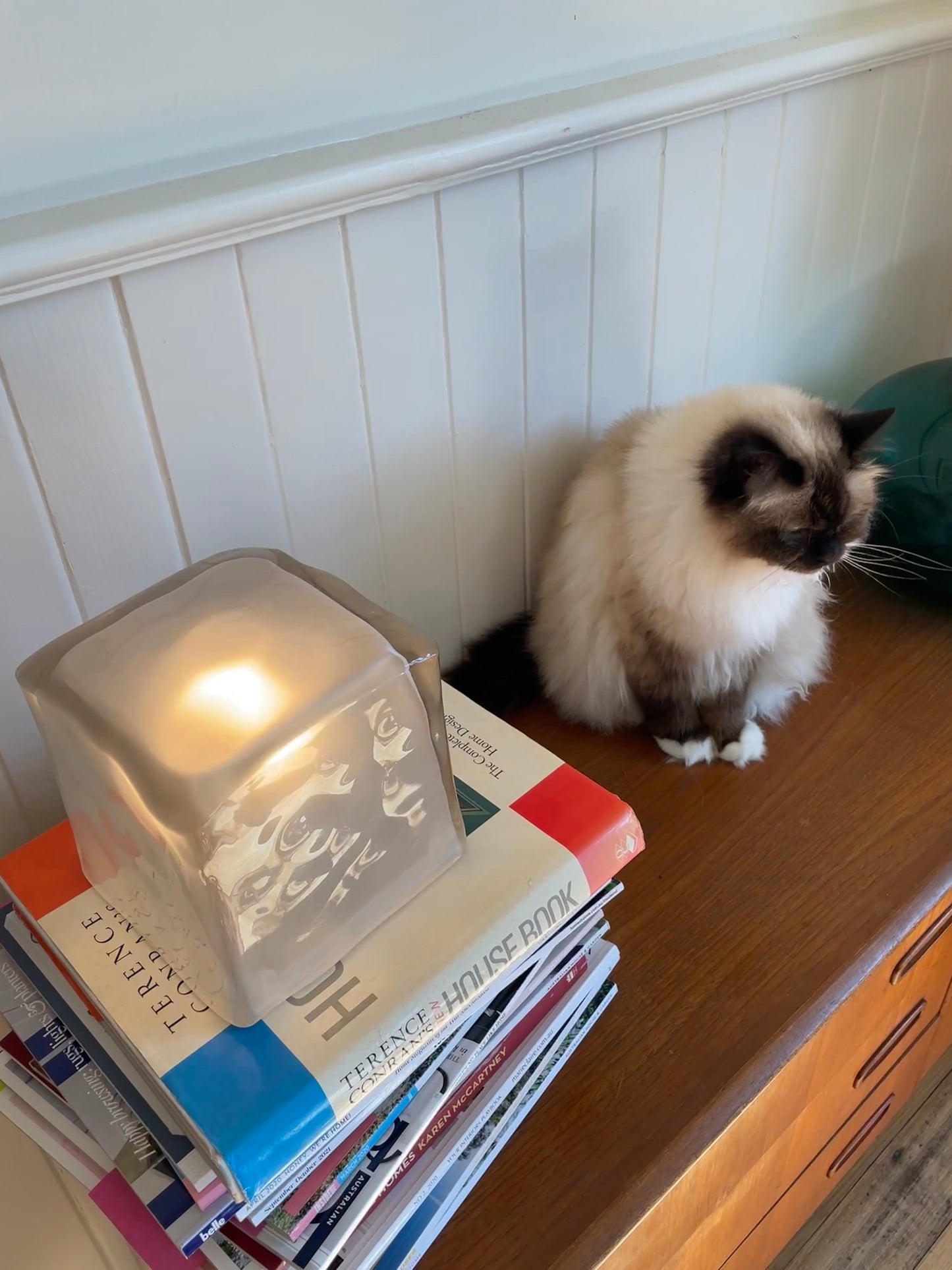 00s IKEA Iviken Ice Cube Lamp