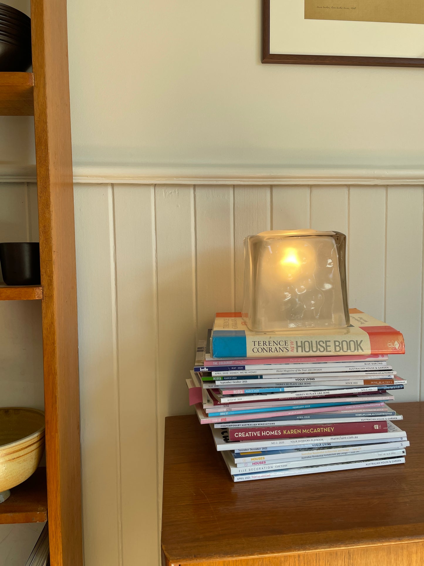 00s IKEA Iviken Ice Cube Lamp