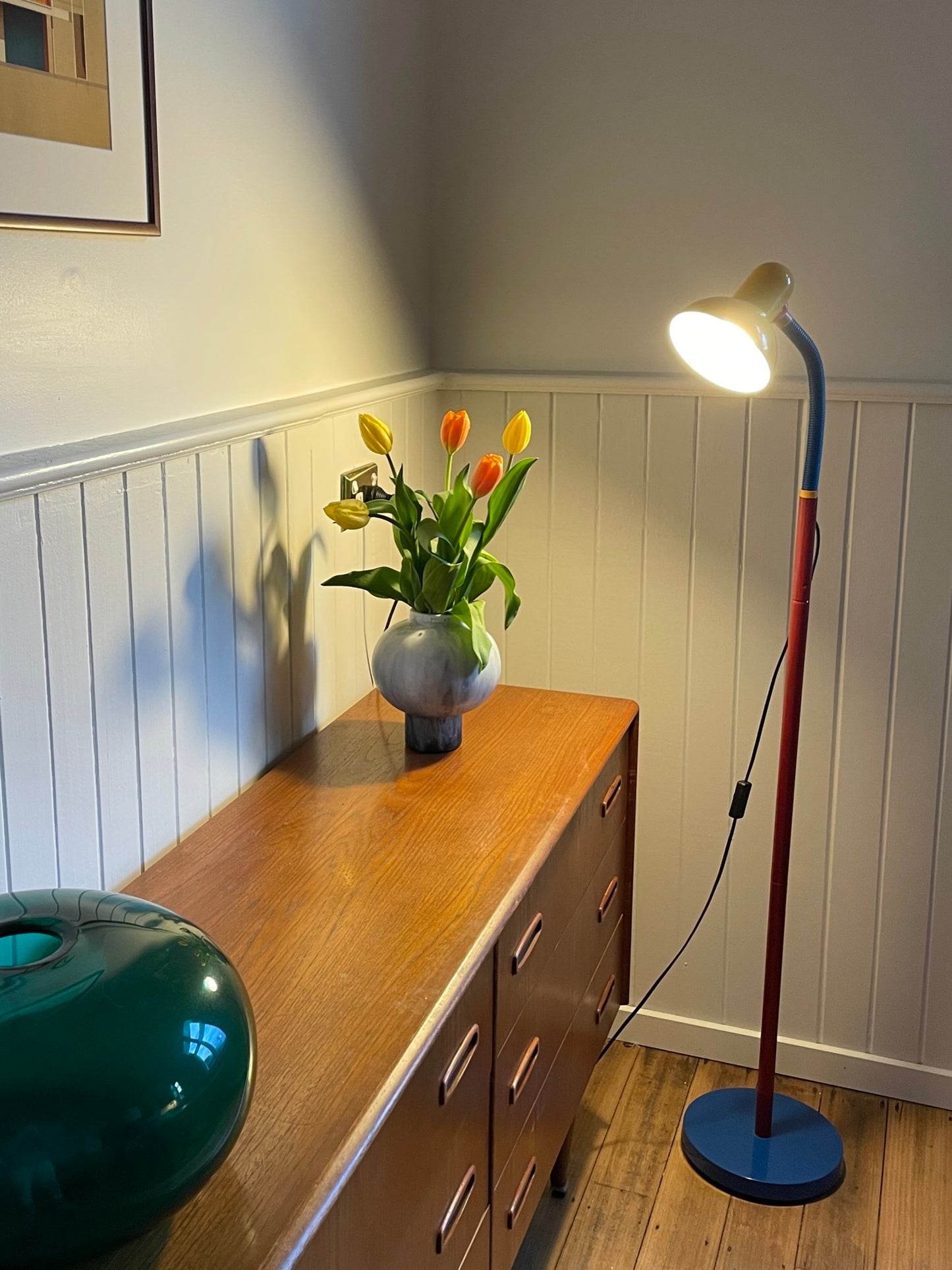 - 1980s Floor Lamp