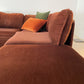 - Vintage Chiswell Six Piece Velvet Modular Sofa