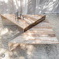 Travertine Split Level Coffee Table