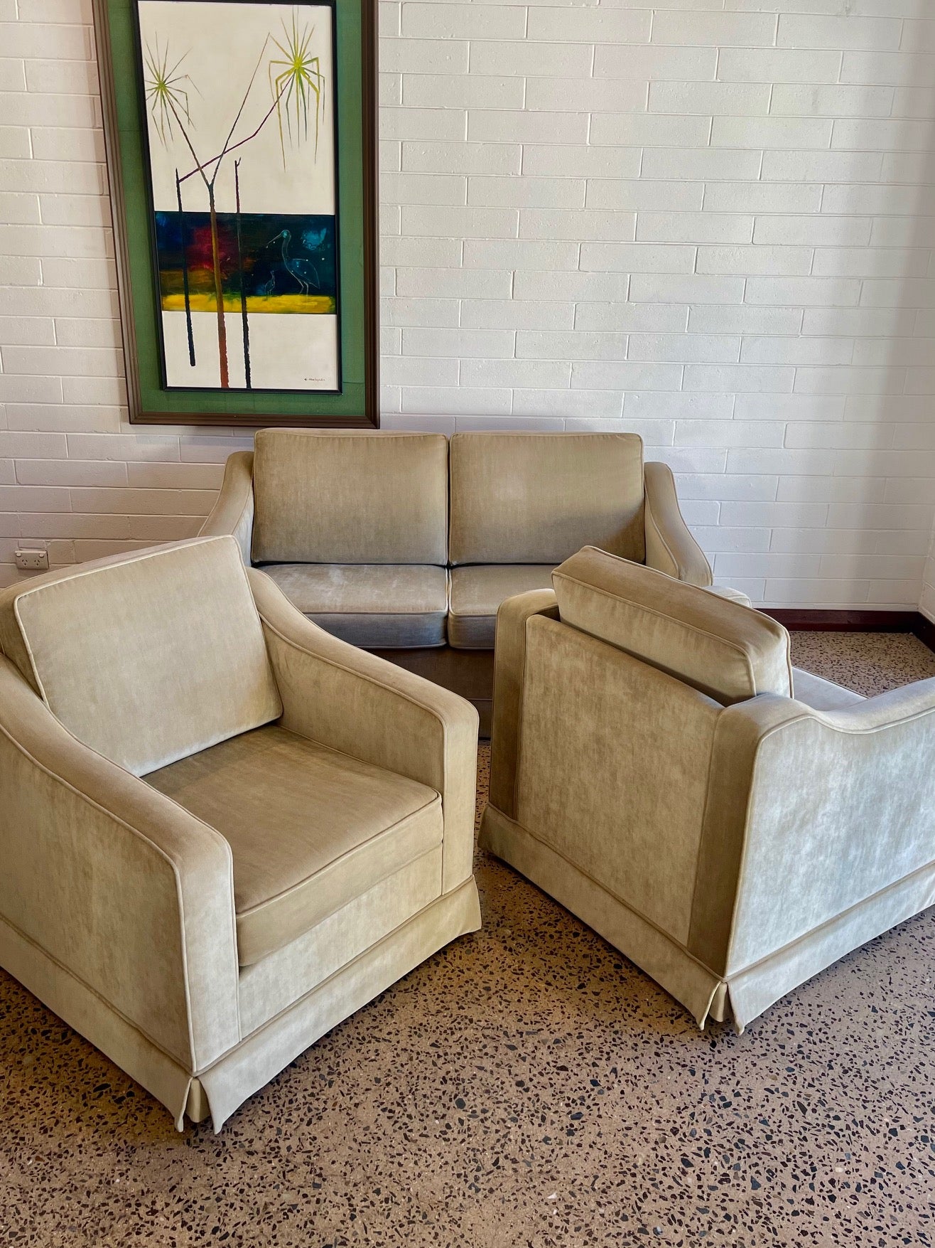 Vintage Parker Lounge Suite circa 1970s