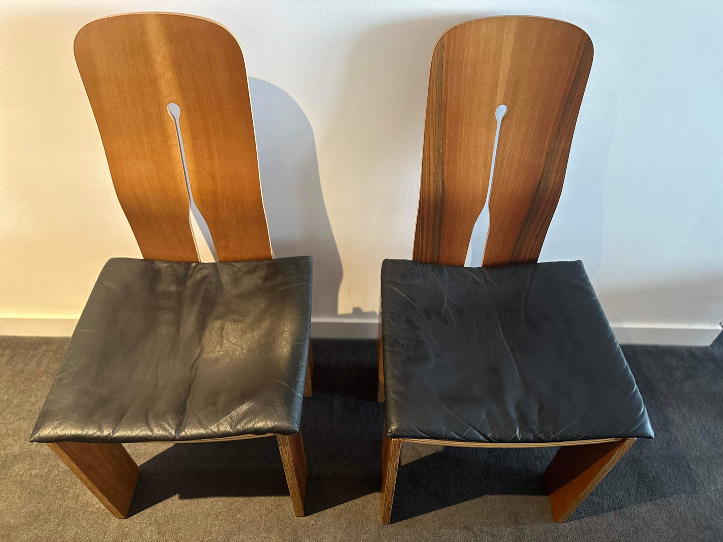 Carlo Scarpa for Bernini Ten Piece Dining Suite - Table, Chairs & Credenza