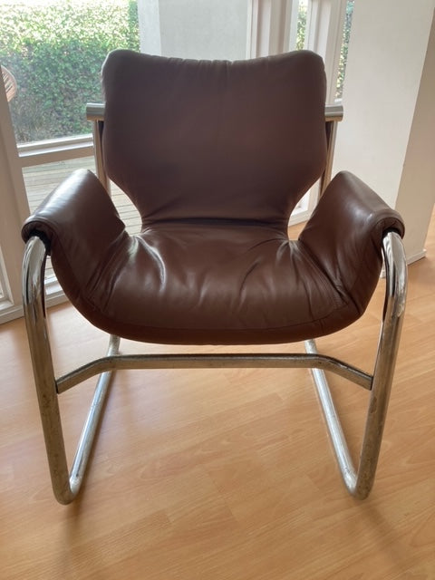 - Mid Century Alpha Sling Chair - Maurice Burke - Two Available