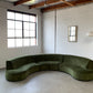 Bespoke Velvet Modular in Deep Botanical Green