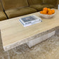 Travertine Coffee Table