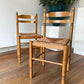 Woven Rush Dining Chairs
