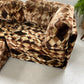 - Vintage Geometric Velvet Modular Sofa