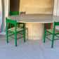 Italian Travertine Dining Table