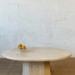 Oval Travertine Coffee Table