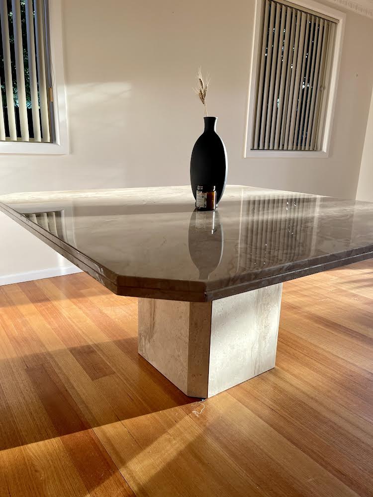 Italian Marble Dining Table