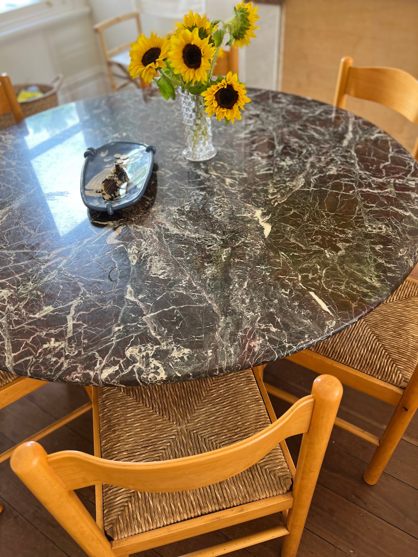 Italian Marble Dining Table
