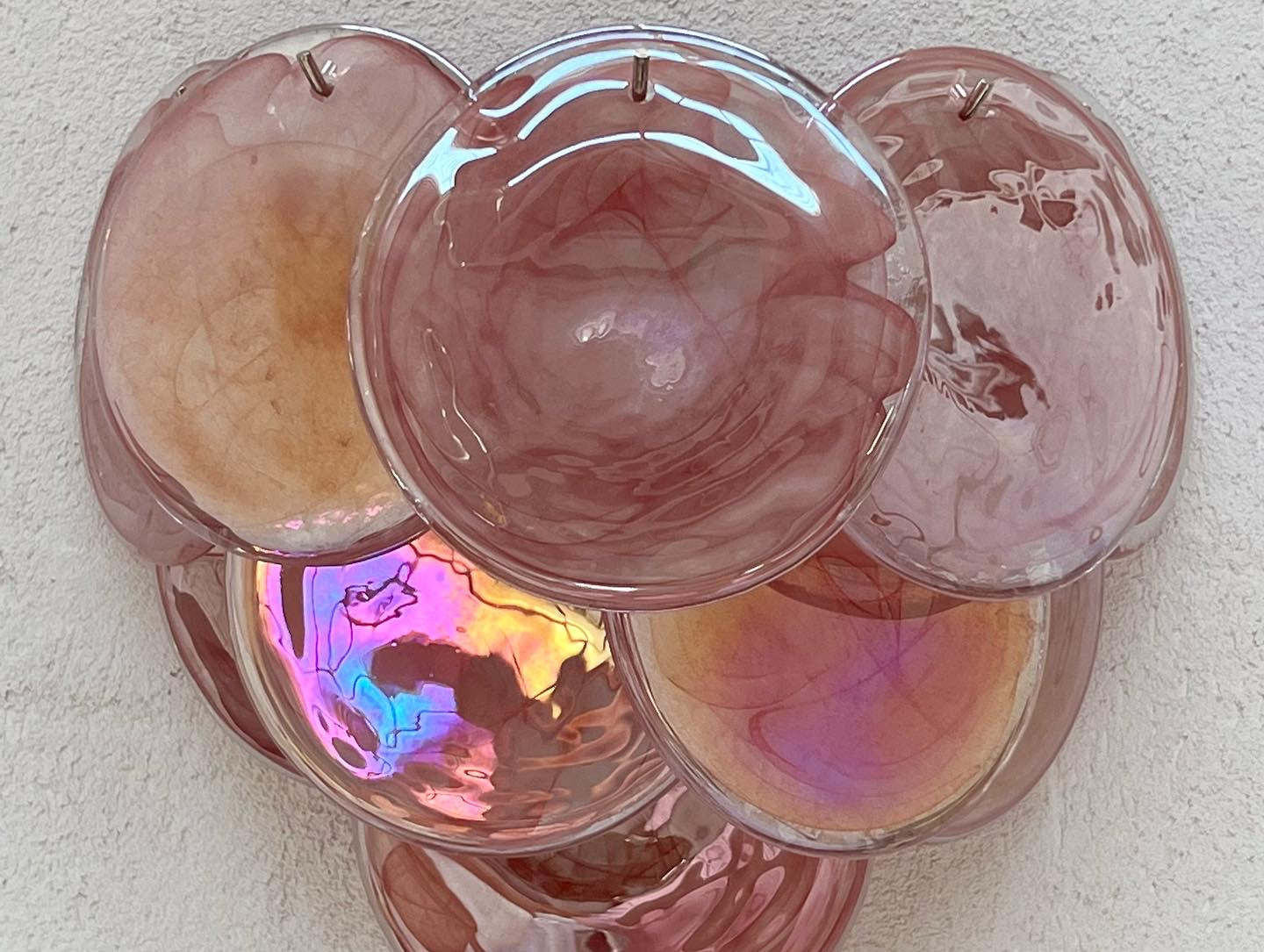 Murano Sconce - VISTOSTI PINK - One Available