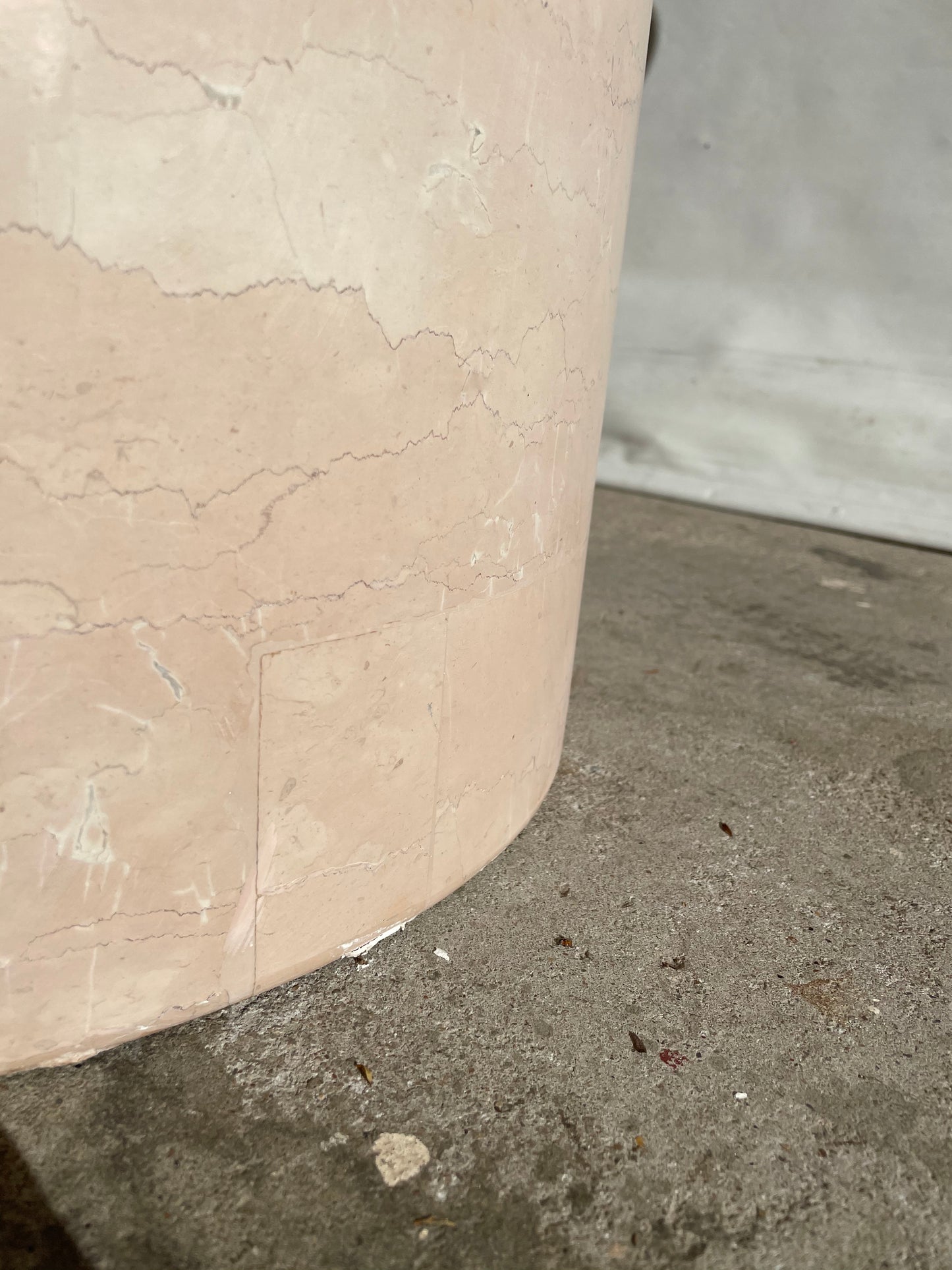 Vintage Round Marble Dining Table